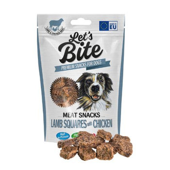 Brit Let'S Bite Dog Meat Snacks Lamb Squares Chicken - Przysmak Dla Psa 80G - Brit