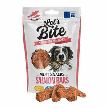 Brit Let'S Bite Dog Meat Snacks Salmon Bars - Przysmak Dla Psa 80G - Brit