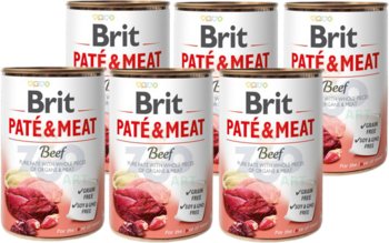 Brit Pate & Meat Beef 6X400G - Brit