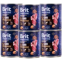Brit Premium By Nature Lamb&BUCKWHEAT 12x800g