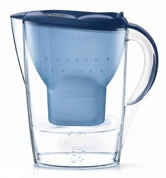 Brita, dzbanek z filtrem BRITA Marella MXplus, 2,4L, niebieski + 3 Wkłady - Brita