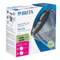 Brita, Dzbanek z filtrem Marella MAXTRA PRO Pure Performance + 2 PLO PRO + 2 PLL, grafitowy
