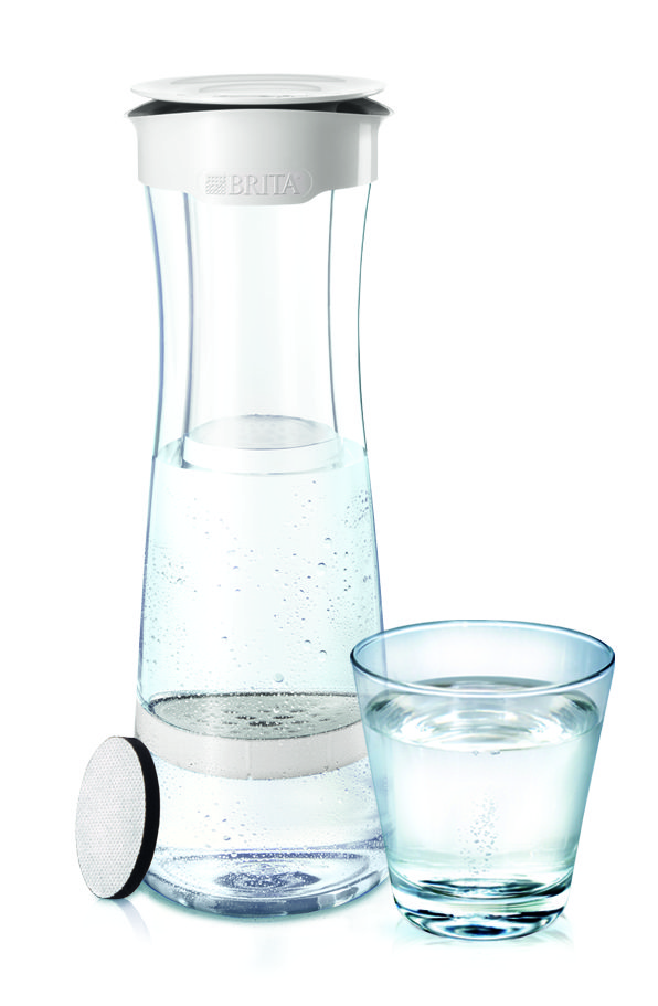 Brita, Karafka z filtrem, biało-grafitowa, 1,3L