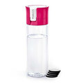 Brita, zestaw butelka filtrująca + 4 filtry do wody Microdisk, różowy, 600 ml - Brita