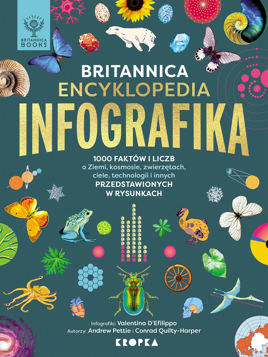 Britannica Encyklopedia Infografika - Conrad Quality-Harper | Książka w ...