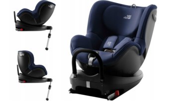 Britax Romer, Dualfix 2R RWF, Fotelik samochodowy, obrotowy, 0-18 kg, Moonlight Blue - Romer