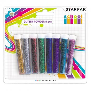 Brokat sypki, 8 kolorów - Starpak