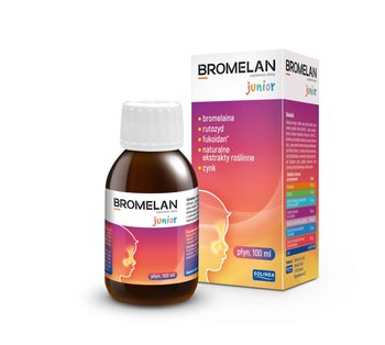 Bromelan Junior, suplement diety, 100 ml - Solinea