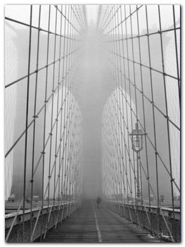 Brooklyn Bridge plakat obraz 60x80cm - Wizard+Genius