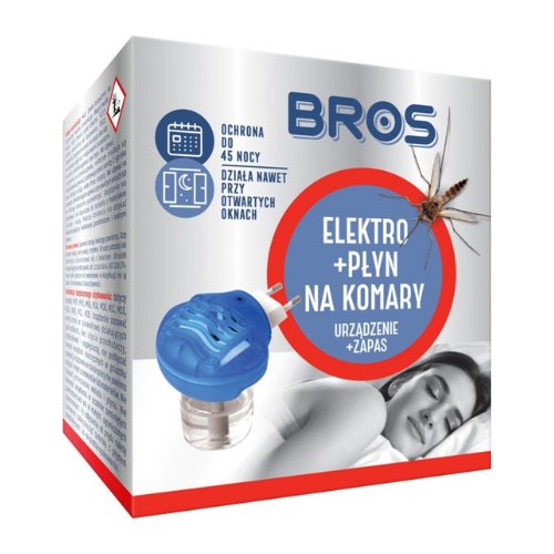 BROS elektro + płyn na komary