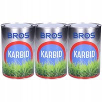 BROS KARBID GRANULOWANY ŚRODEK KRETY NORNICE 3x1KG