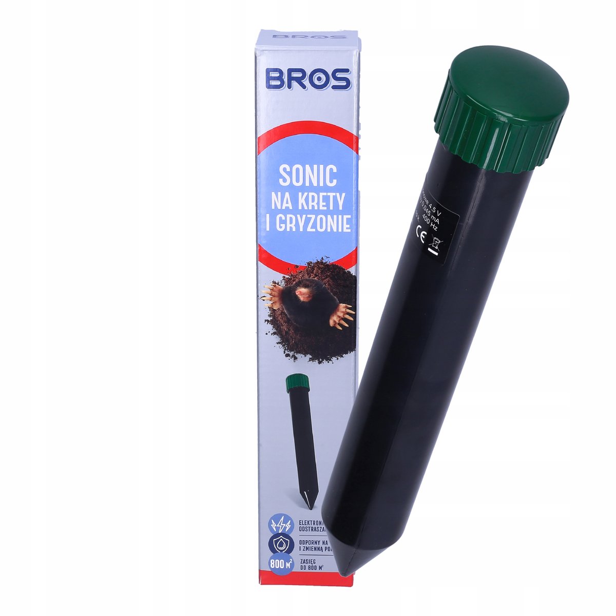 Bros Sonic Odstraszacz Kretów Na Krety I Gryzonie - BROS | Motoryzacja ...