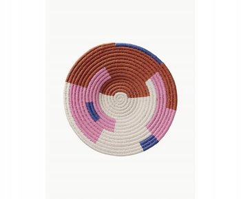 Broste Copenhagen Ręcznie robiona dekoracja ścienna Flett Ø 42 x wys. 8 cm - Broste Copenhagen