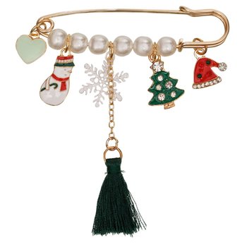 Broszka, Santa's Factory, 6 Zawieszek - Empik