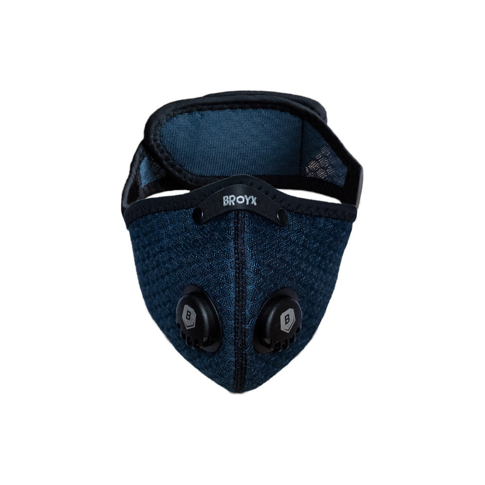 Zdjęcia - Maska medyczna Broyx, Maska antysmogowa, Sport Alfa U , granatowy,(SPORT-ALFA-NAVY-BLUE)
