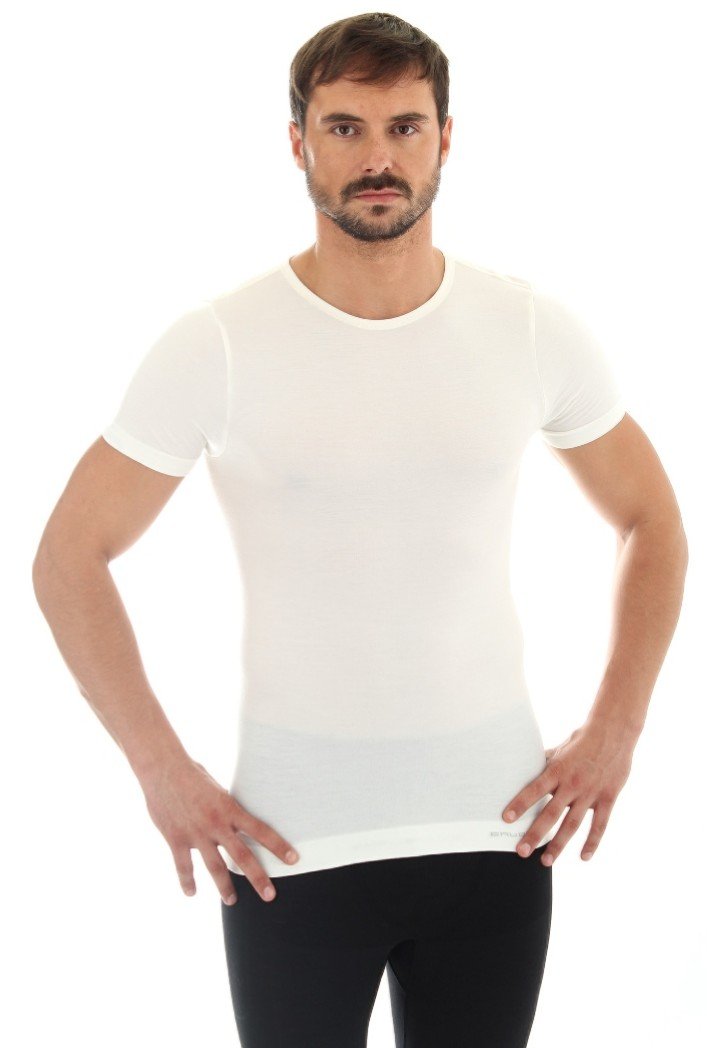 Brubeck, T-shirt męski, Comfort Wool, rozmiar XL