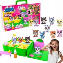 BRUDASKI W KĄPIELI KOTKI - ZESTAW + 2 FIGURKI SUPER ZESTAW PREZENT