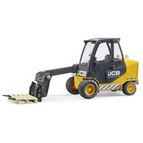 Bruder, JCB Wózek z ładowaczem teleskopowym (Teletruk) plus paleta, 02512
