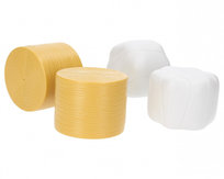 Bruder, Sprasowane bele siana (czarna i żółta), 02345