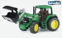 Bruder, Traktor John Deere 6920 z ładowarką czołową, 02052