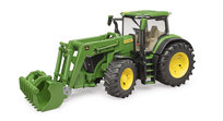 Bruder, Traktor John Deere 7R 350 z ładowaczem czołowym, 03151