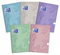 Brulion B5 Oxford kratka z marginesem Mo Touch Pastel 60 kartek