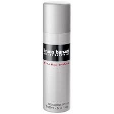 Bruno Banani, Pure Man, Dezodorant Spray, 150 Ml  - Bruno Banani