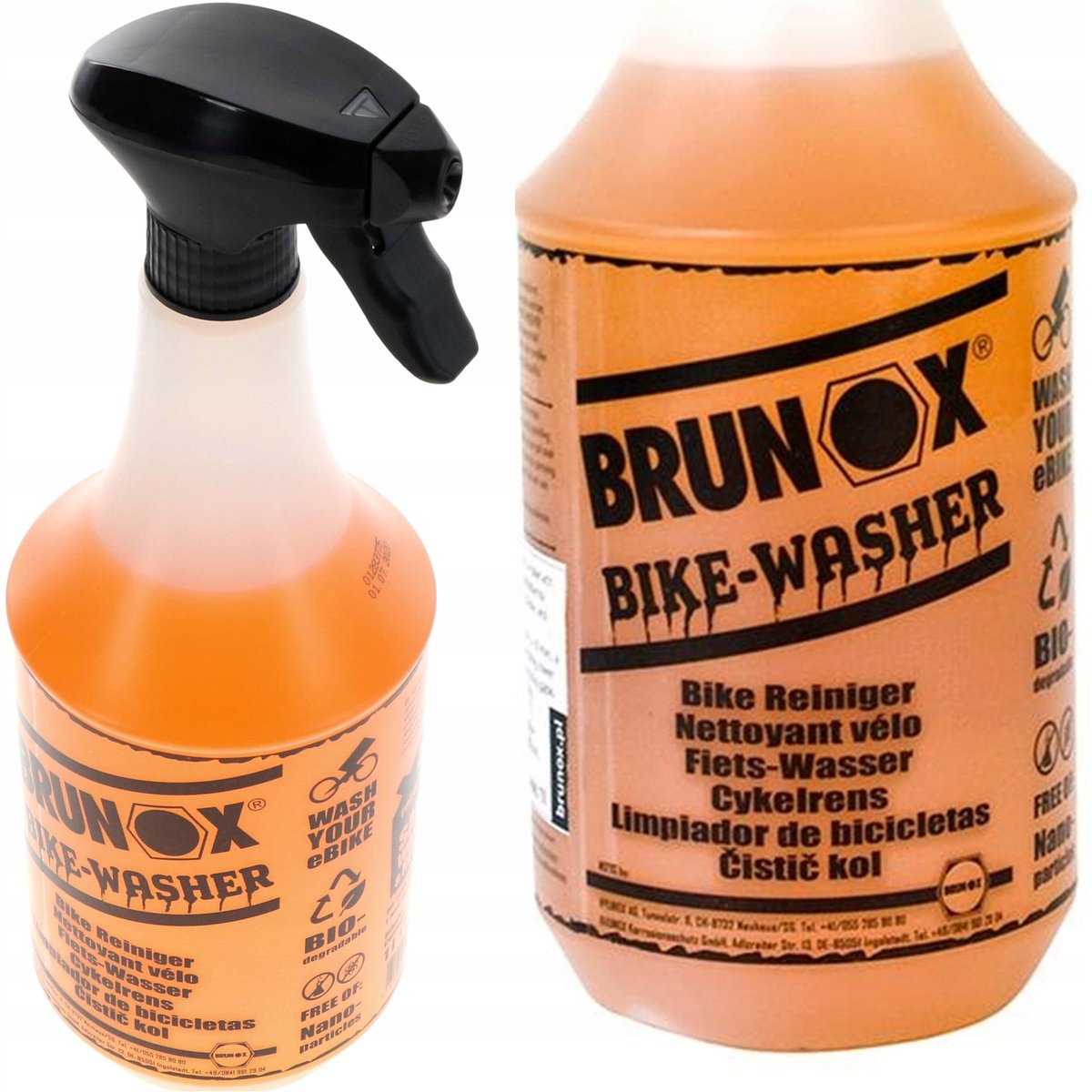 Brunox płyn do mycia roweru 1L preparat 1000ml środek czyszczenia ...