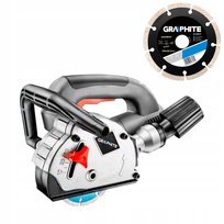 Bruzdownica 1320W 125x22mm walizka GRAPHITE + tarcza