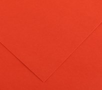 Brystol Dekoracyjny Arkusz COLORLINE 150g 50x65 cm – Pomidorowy | Canson