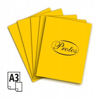 Brystol Karton A3 20Ark 04 Żółty Protos - PROTOS