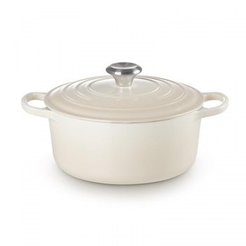 Brytfanna okrągła 24 cm (biała) Signature Le Creuset - Le Creuset