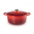Brytfanna okrągła 24 cm (wiśniowa) Signature Le Creuset - Le Creuset