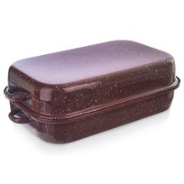 Brytfanna z pokrywką emaliowana 2,9 l gęsiarka