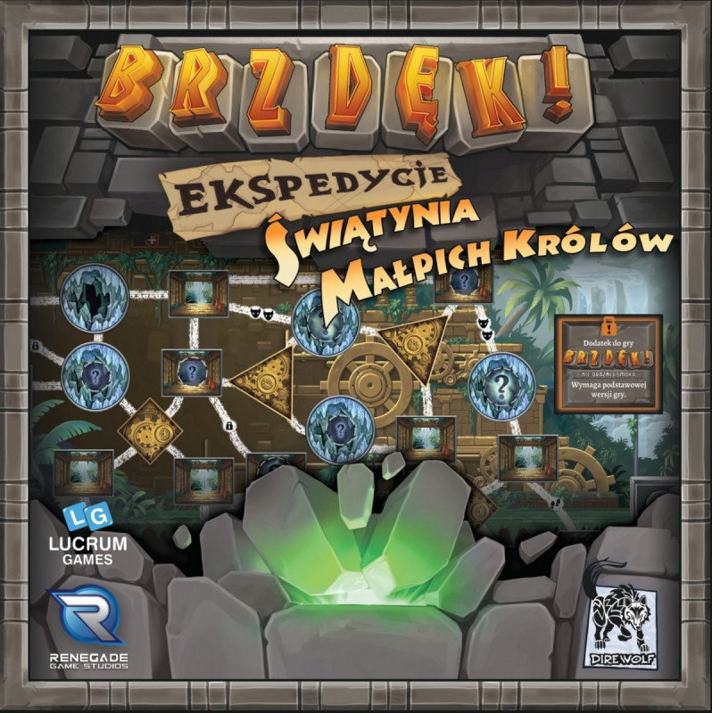 Brzdęk! Ekspedycje: Świątynia Małpich Królów, gra, Lucrum Games