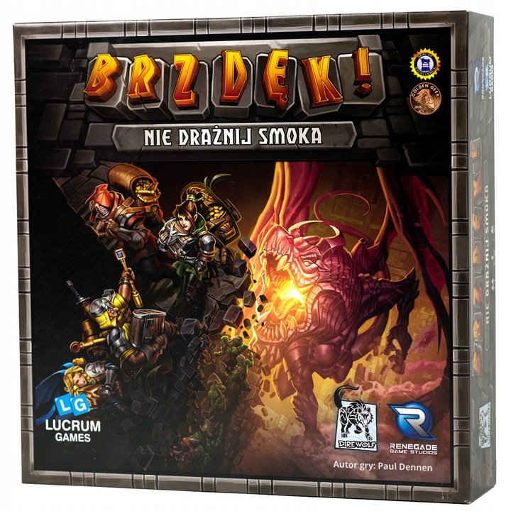 Brzdęk: Nie drażnij smoka! , gra planszowa, Lucrum Games