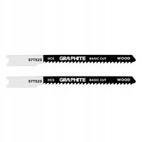 Brzeszczot do wyrzynarki, 12 TPI, uchwyt typu U, 2szt., GRAPHITE 57T523