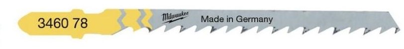 Brzeszczoty do wyrzynarki MILWAUKEE t101ao, 50 mm, 5 sztuk