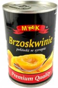 Brzoskwinie połówki w syropie 420g - Inna marka