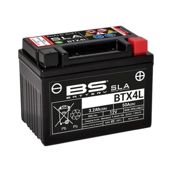 BS AKUMULATOR BTX4L+ / BTZ5S 12V 3AH 114X71X86 - BS BATTERY