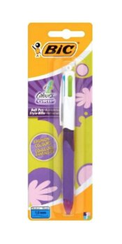 [BS] DŁUGOPIS 4 KOLORY GRIP FASHION BIC - BIC