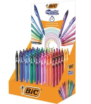 [Bs] Długopis Gelocity Quick Dry Mix Kolorów 48szt Bic - BIC
