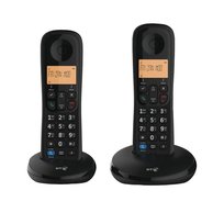 BT Everyday Phone Twin Bezprzewodowy Telefon Domowy DECT Czarny