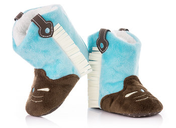 Buciki kozaki chłopięce dla maluszka na chłodne dni ATTRACTIVE roz. 21/22 - ATTRACTIVE