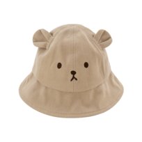 Bucket hat kapelusz ochronny czapka dla dziecka miś rybacki na lato wygodny