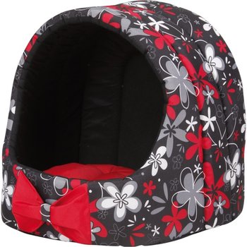 Buda legowisko AMI PLAY S Crazy, czerwona, 36x36x35 cm. - Ami Play