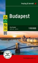 Budapeszt. Wodoodporna mapa / Plan miasta 1:10 000 Opracowanie zbiorowe