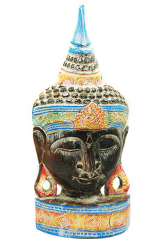 Budda Buddha Drewniana Figura Rzeźba 50Cm - Inny producent