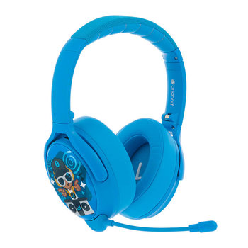 BUDDYPHONES Cosmos Plus słuchawki bezprzewodowe dla dzieci niebieski ANC - BuddyPhones