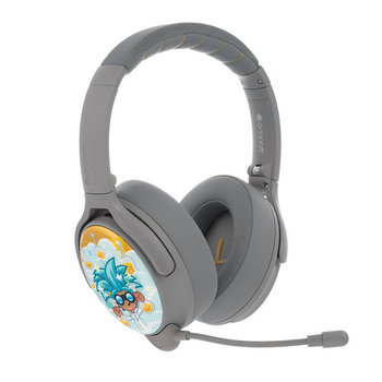 BUDDYPHONES Cosmos Plus słuchawki bezprzewodowe dla dzieci szare ANC - BuddyPhones